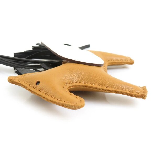 Auth HERMES Rodeo Pegasus PM Bag Charm Sesame/Black/Nata Agneau Milo - Picture 4 of 8